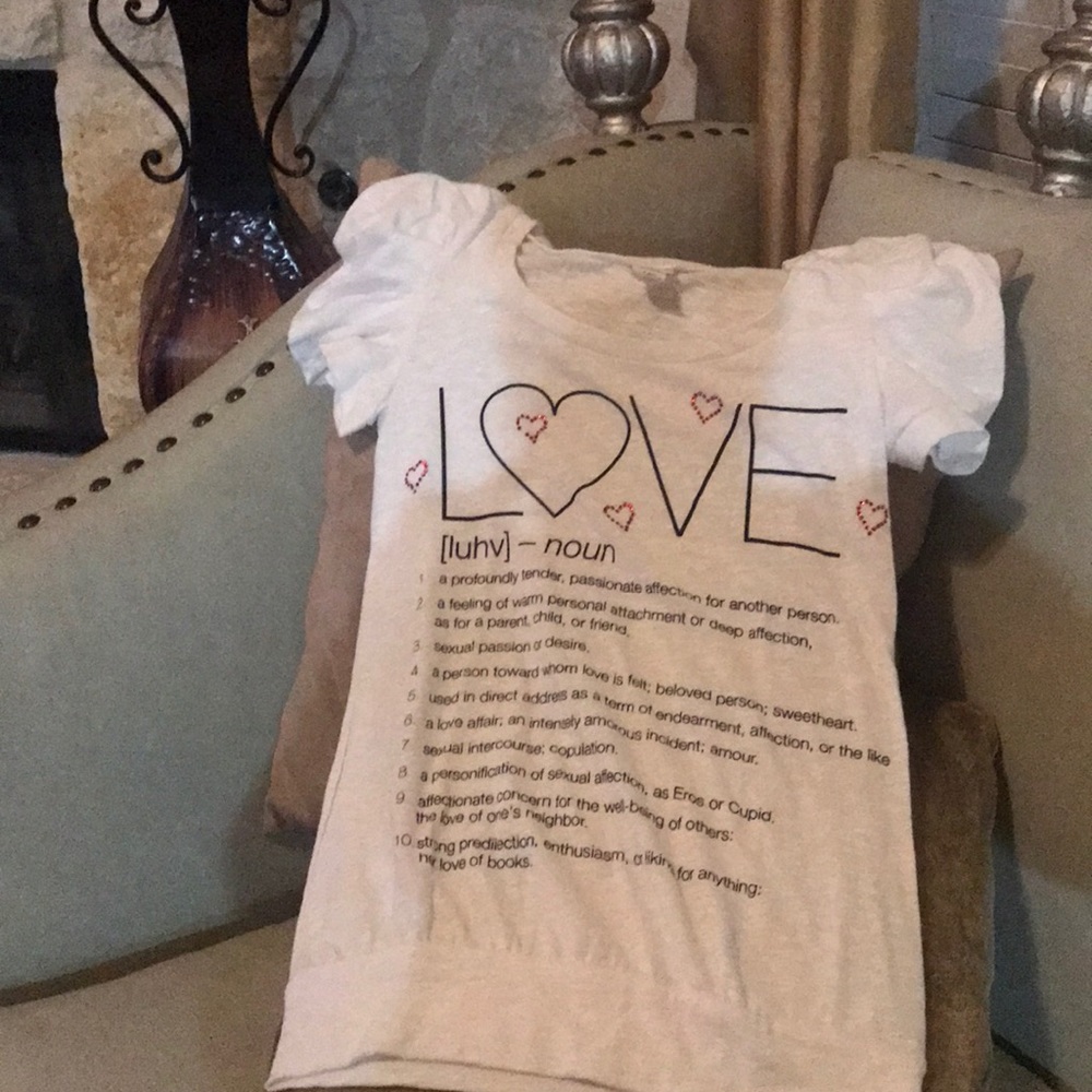 NWOT. Love ❤️ T-shirt.